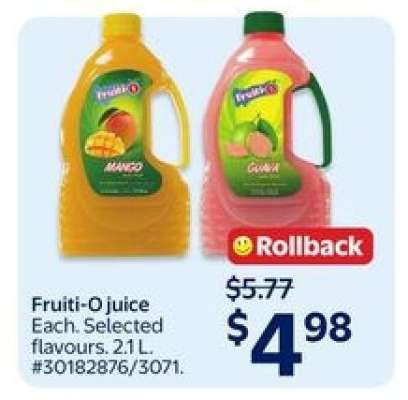 Fruit-O juice