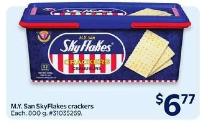 M.Y. San SkyFlakes Crackers