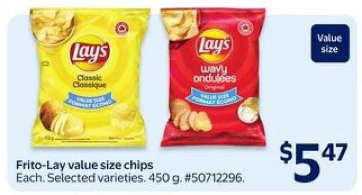 Frito-Lay Value Size Chips