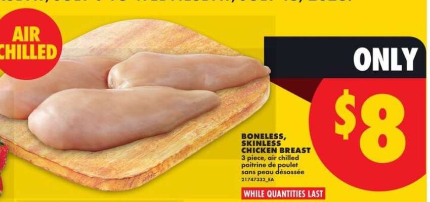 BONELESS SKINLESS CHICKEN BREAST
