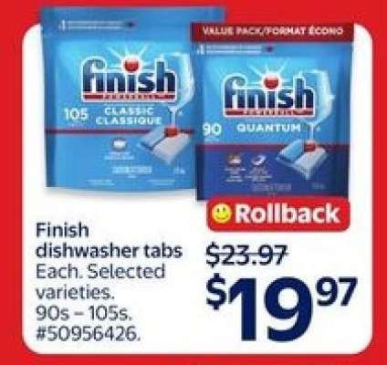 FINISH DISHWASHER TABS