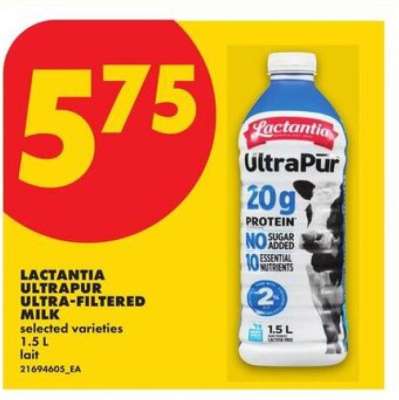 Lactantia Ultrapur Ultra-Filtered Milk