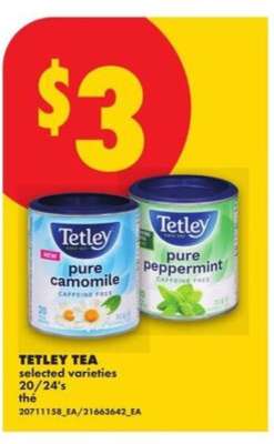 TETLEY TEA