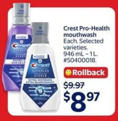 CREST PRO-HEALTH Mouthwash