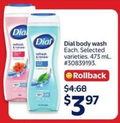 Dial Body Wash
