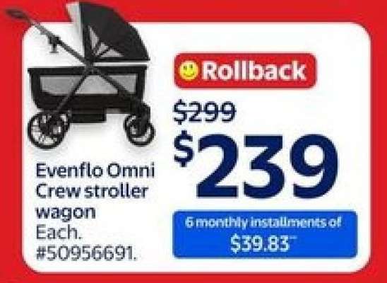Evenflo Omni Crew Stroller Wagon