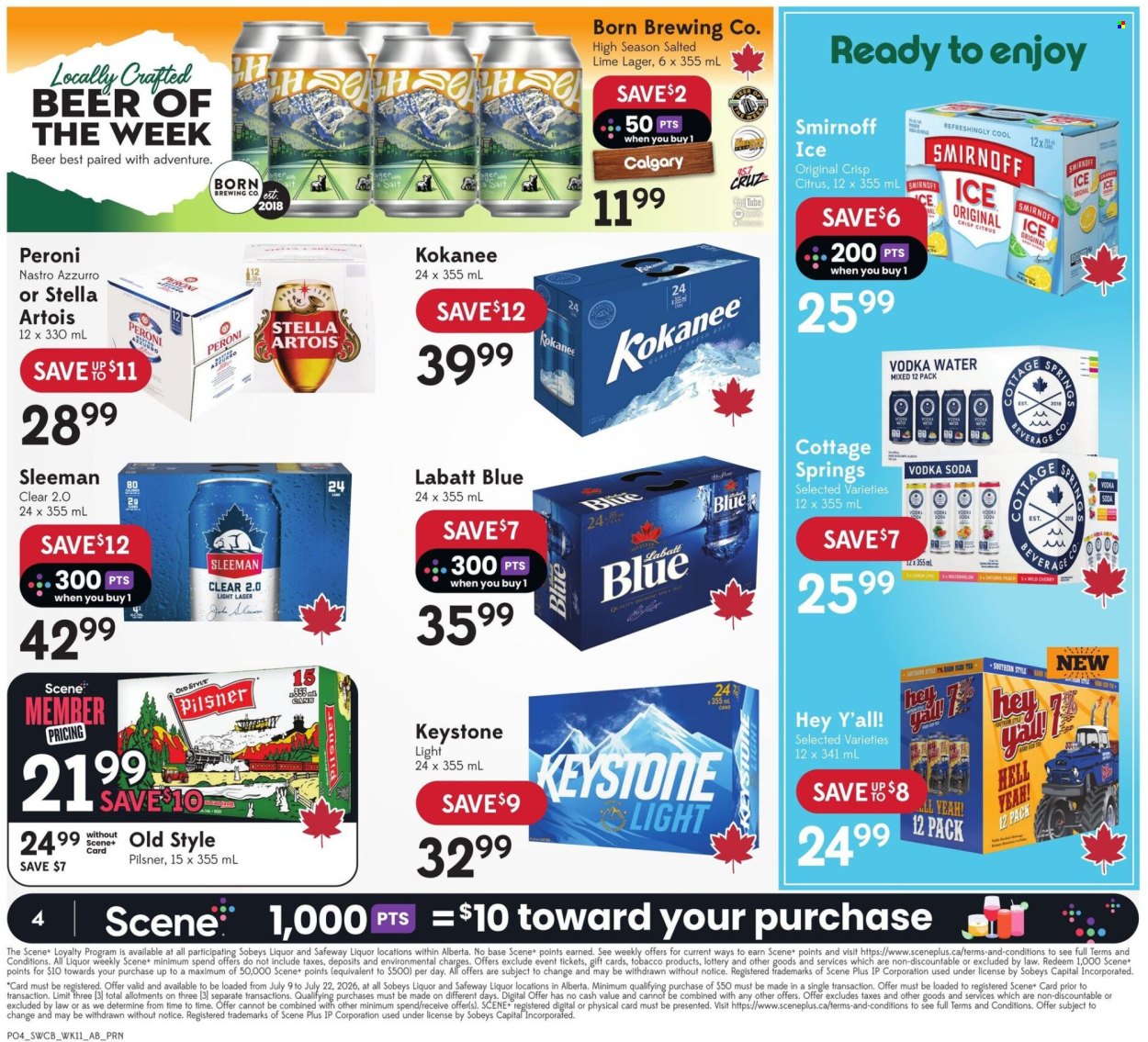 Sobeys Liquor flyer  - July 09, 2026 - July 15, 2026. Page 5