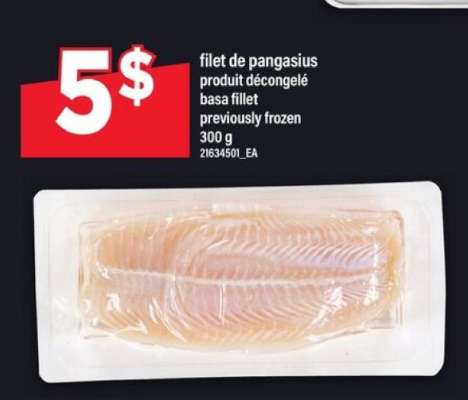 filet de pangasius