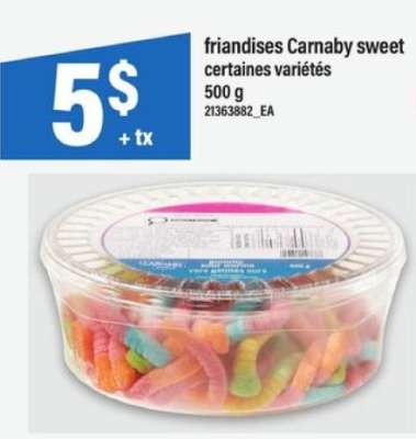 FRIANDISES CARNABY SWEET