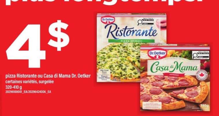 pizza Ristorante ou Casa di Mama Dr. Oetker