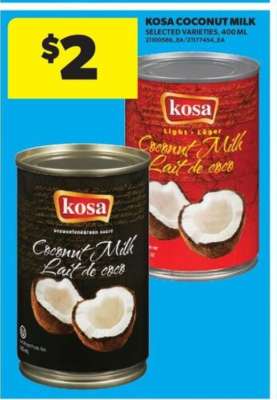 Kosa Coconut Milk
