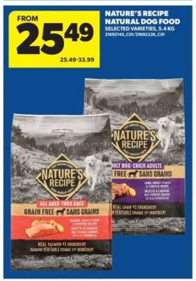 Nature's Recipe Natural Dog Food