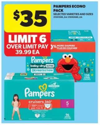 Pampers Econo Pack
