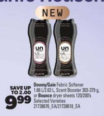 DOWNY - GAIN FABRIC SOFTENER
