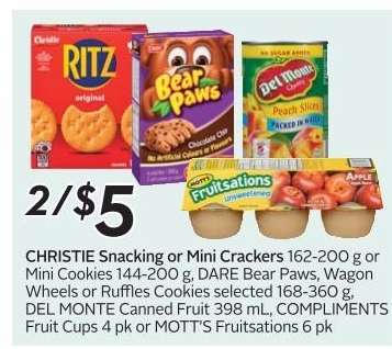 CHRISTIE Snacking or Mini Crackers