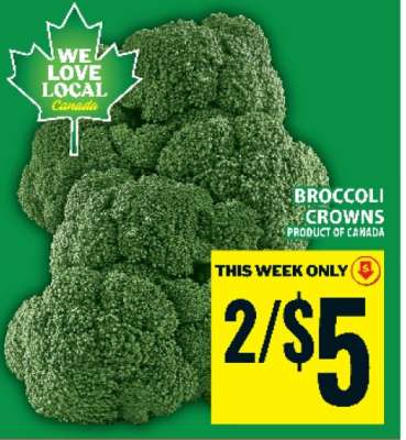BROCCOLI CROWNS