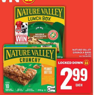 NATURE VALLEY GRANOLA BARS