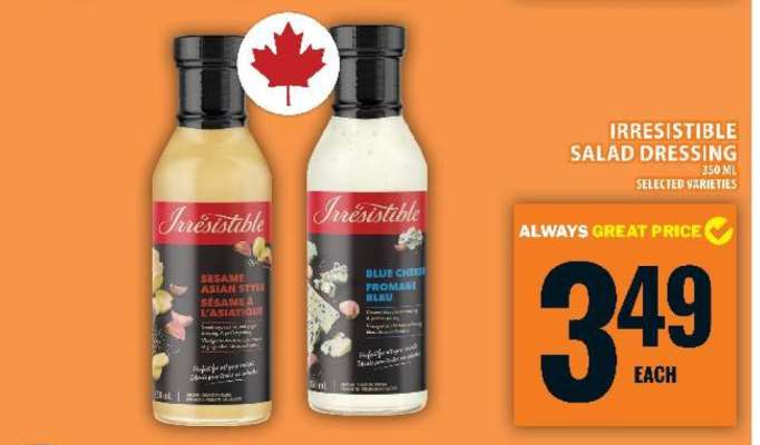 Irresistible Salad Dressing