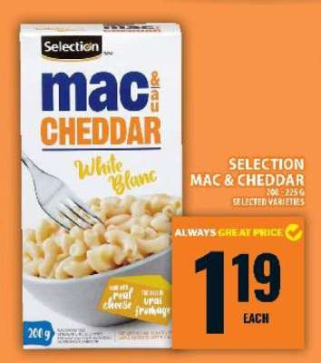 SELECTION MAC & CHEDDAR