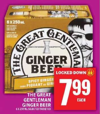 THE GREAT GENTLEMAN GINGER BEER