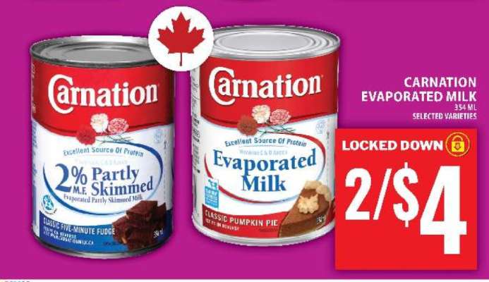 CARNATION EVAPORATED MILK