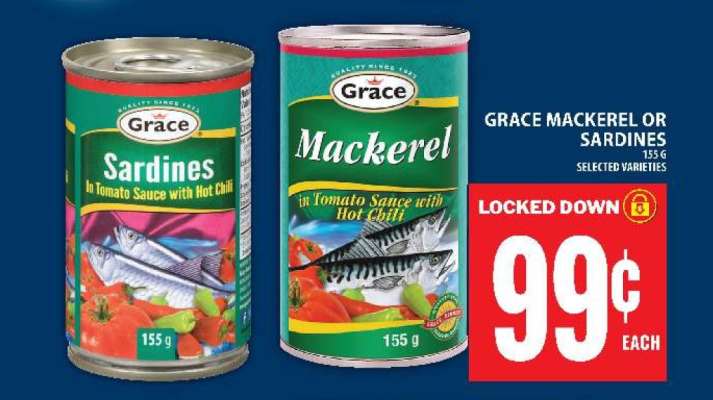GRACE MACKEREL OR SARDINES