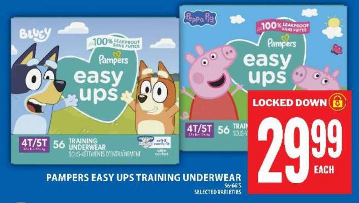 Pampers Easy-Ups Training Underwear
