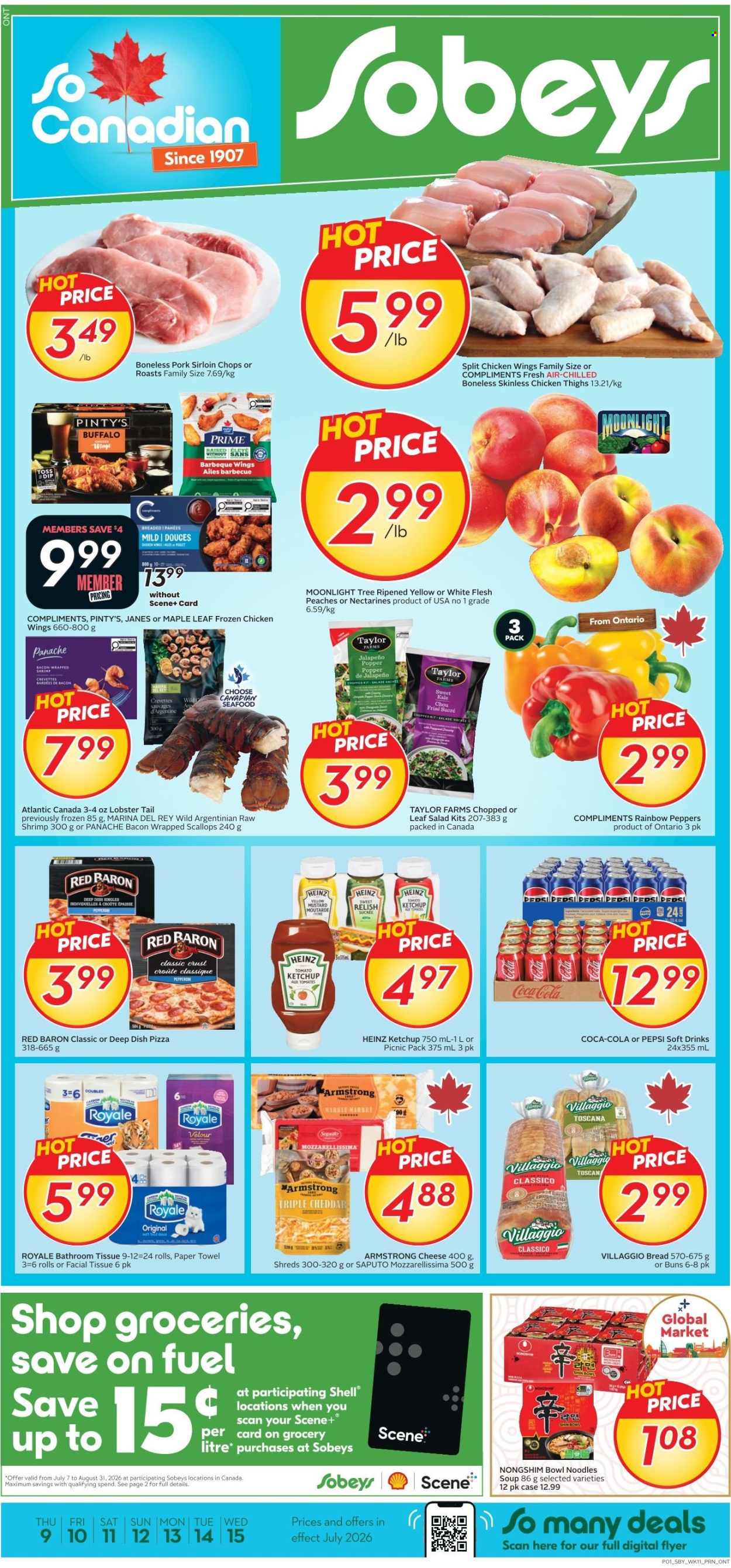 Sobeys flyer  - July 09, 2026 - July 15, 2026. Page 1