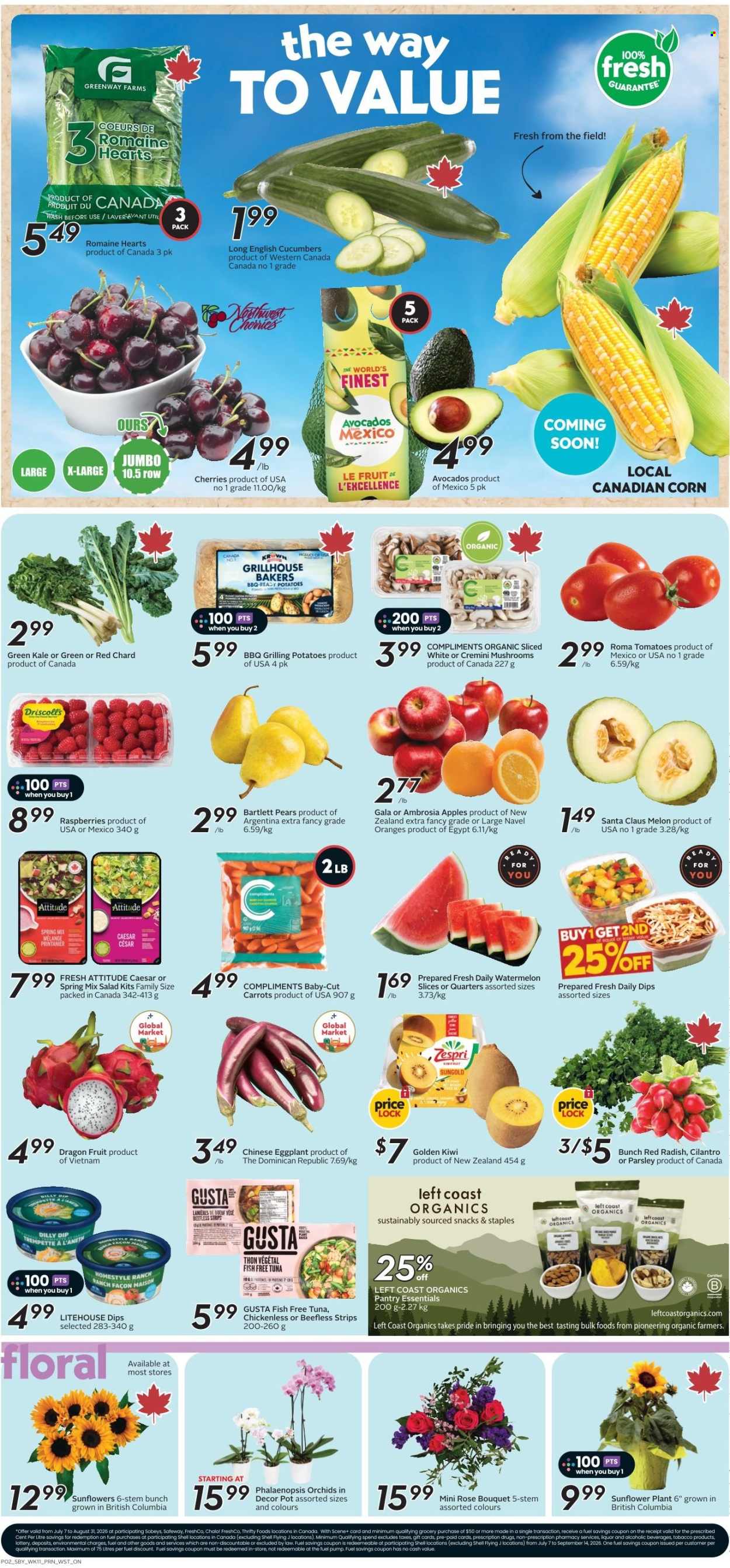 Safeway flyer  - July 09, 2026 - July 15, 2026. Page 4