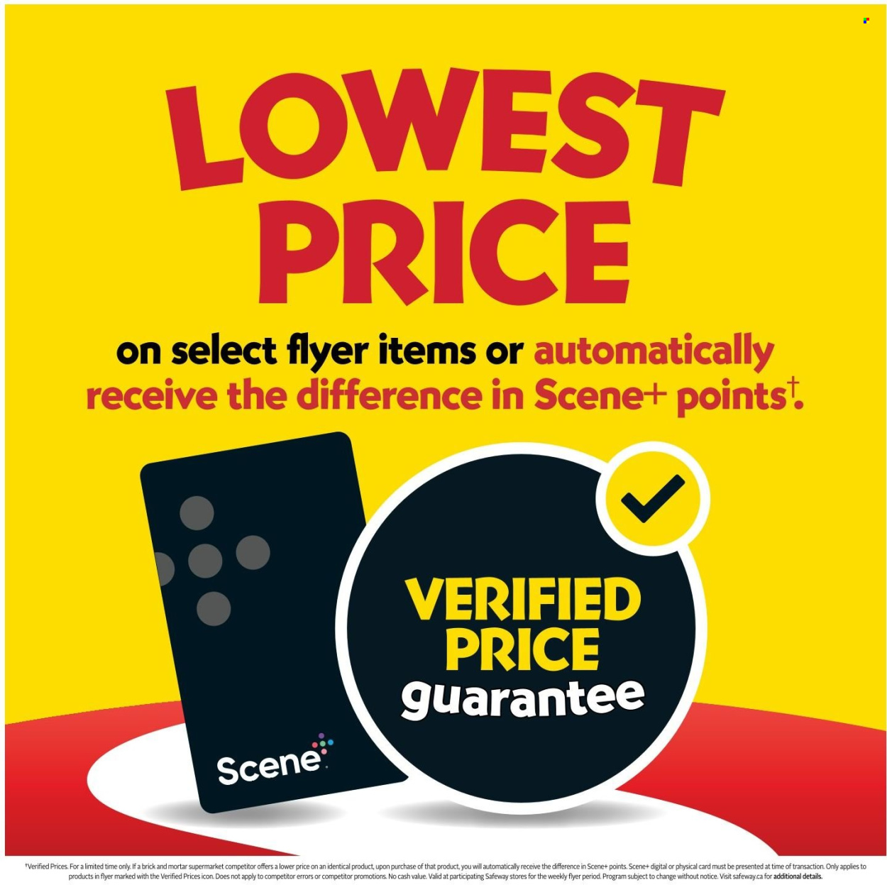 Safeway flyer  - July 09, 2026 - July 15, 2026. Page 20