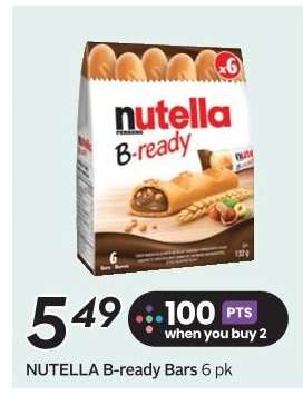 NUTELLA B-ready Bars 6 pk