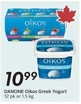 DANONE OIKOS GREEK YOGURT