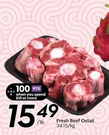 Fresh Beef Oxtail