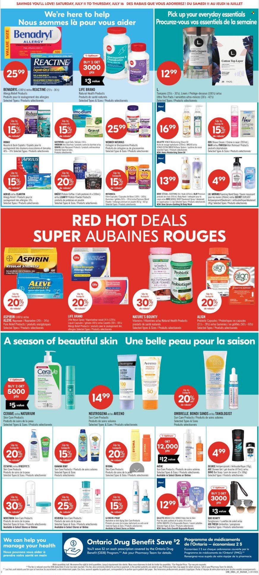 Shoppers Drug Mart flyer  - July 11, 2026 - July 16, 2026. Page 3