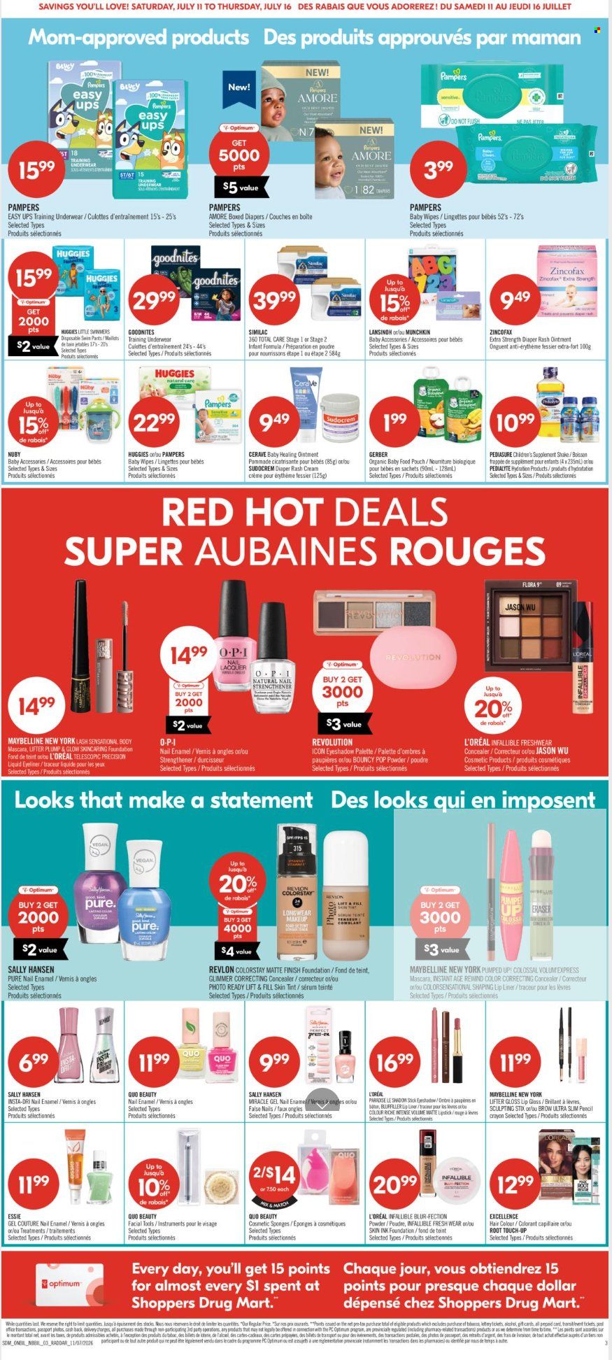Shoppers Drug Mart flyer  - July 11, 2026 - July 16, 2026. Page 10