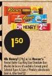 Oh Henry! (73g) w/ or Reese's