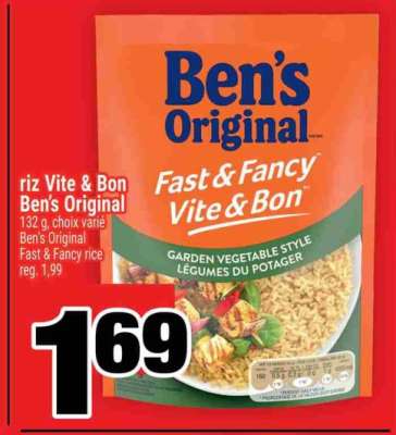 Ben's Original Fast & Fancy Vite & Bon