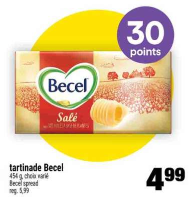 tartinade Becel