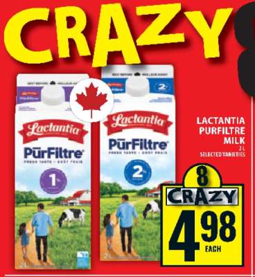 LACTANTIA PURFILTRE MILK