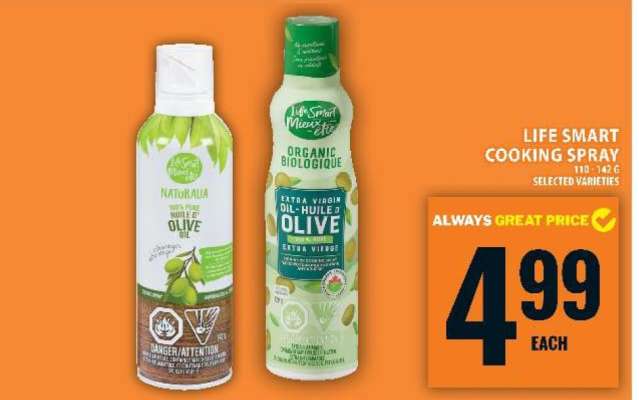 Life Smart Cooking Spray