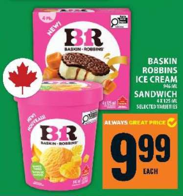 Baskin Robbins Ice Cream