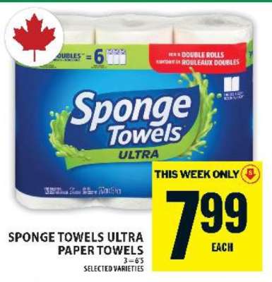 Sponge Towels Ultra Paper Towels