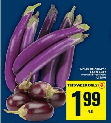 Indian or Chinese Eggplants