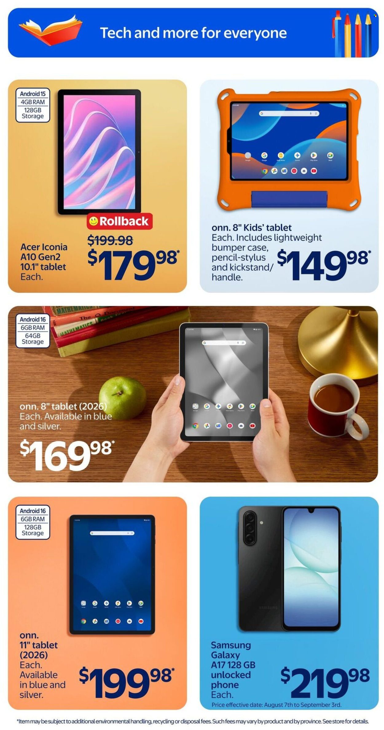 Walmart flyer  - July 30, 2026 - August 05, 2026. Page 12