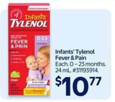 Infants' Tylenol Fever & Pain