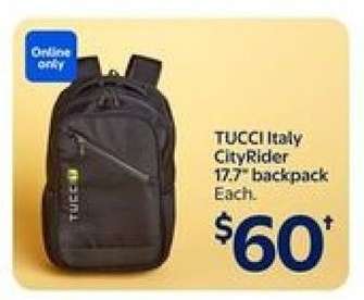TUCCI Italy CityRider 17.7" backpack