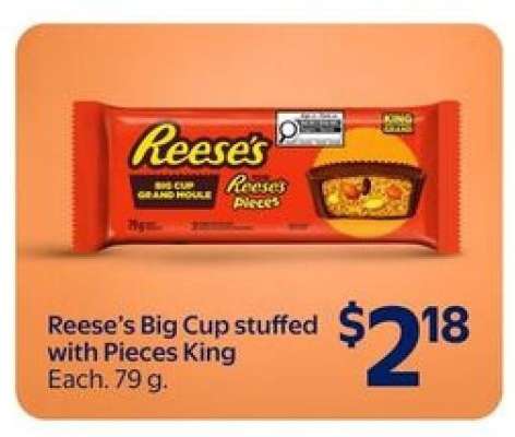 Reese's Big Cup stuffed with Pieces King