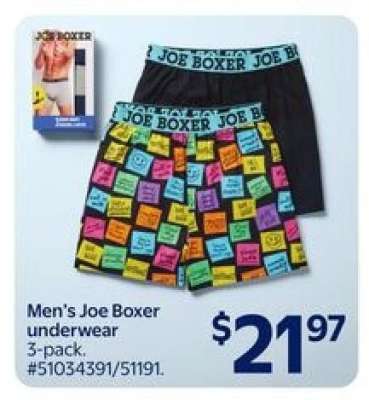 Men's Joe Boxer underwear