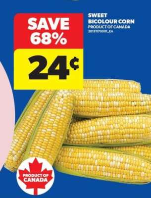 Sweet bicolour corn