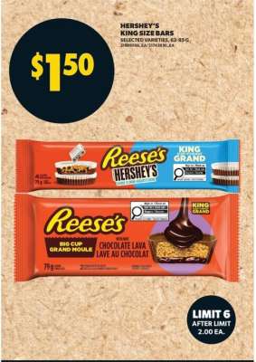 HERSHEY'S King Size Bars